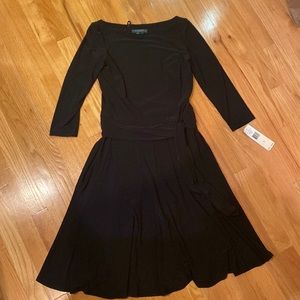 Black Ralph Lauren 3/4 sleeve dress